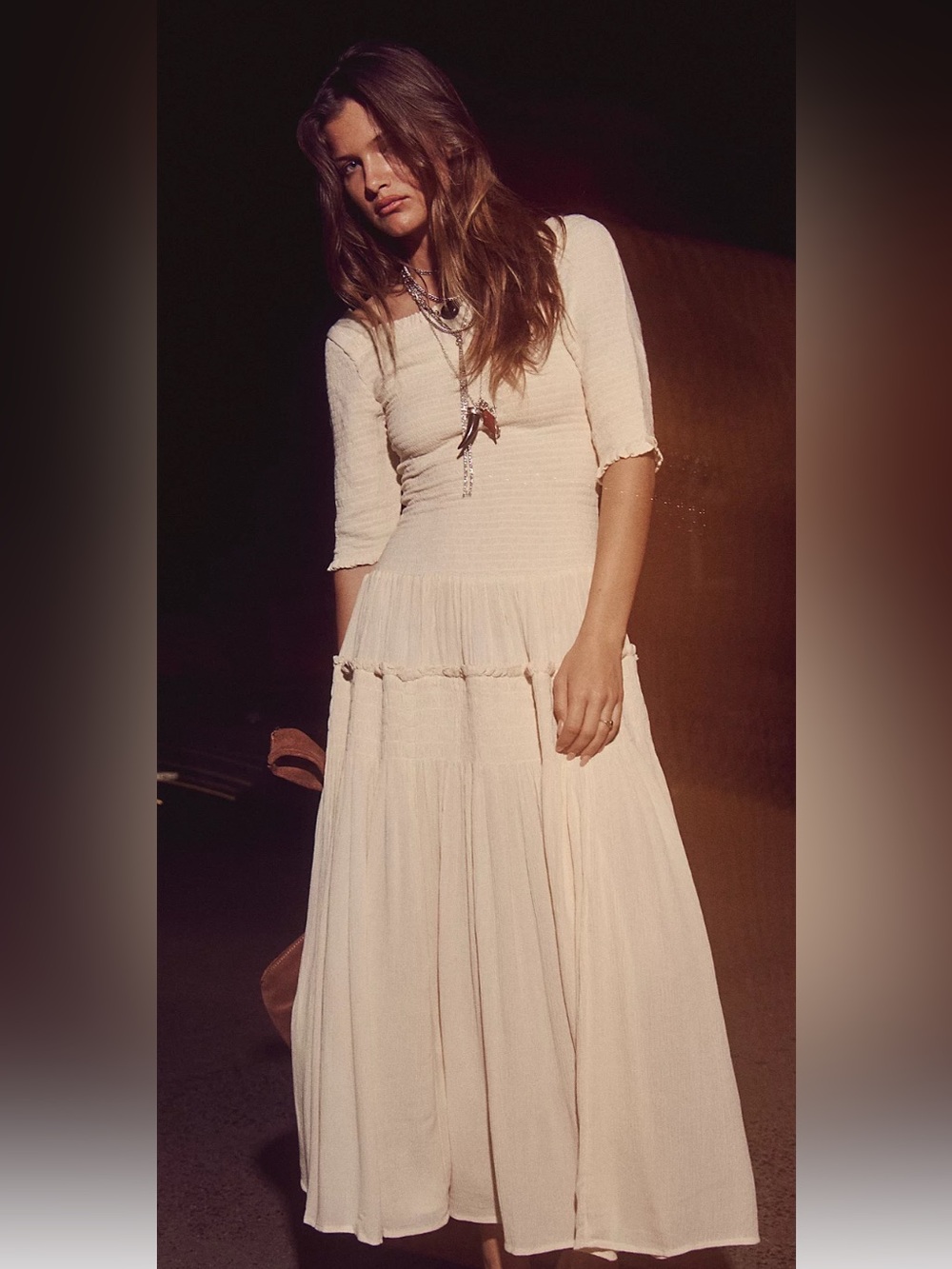 NWT Free People Free-Est Harlyn Midi Dress - Picture 1 of 5